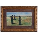 GIOVANNI BARTOLENA

(Livorno 1866 - 1942)



SOLDIERS IN A FIELD

Oil on panel, cm. 17,5 x 32,5