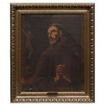 ITALIAN PAINTER, 17TH CENTURY



SAINT ANTHONY DA PADOVA

Oil on canvas cm. 61 x 48

Giltwood frame