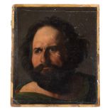 FRENCH PAINTER, EARLY 19TH CENTURY



PROPHET HEAD

Oil on paper applied to cardboard, cm. 44 x