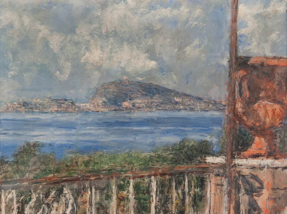 ANTONIO MANCINI (Roma 1852 - 1930) GAETA DA FORMIA