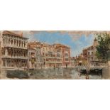 ANTONIO REYNA (Coín 1859 - Roma 1937) PALAZZO REZZONICO, CANAL GRANDE