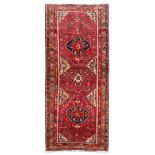 PERSIAN MESKIN CARPET, MID 20TH CENTURY Measures cm. 318 x 140.