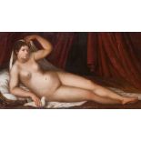 ALESSANDRO VAROTARI called PADOVANINO, follower of (Padua 1588 - 1649) LYING VENUS Oil on canvas,