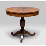 WALNUT-TREE TABLE, CENTRAL ITALY 19TH CENTURY Measurements cm. 80 x 87.