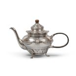 SILVER TEAPOT, DENMARK, COPENHAGEN 1918