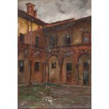 ARISTOTELE VICENZI (Napoli 1879 - 1950 ca.) CHIOSTRO