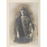 FOTO DELLA REGINA MARGHERITA DI SAVOIA Misure cm. 32 x 22. In cornice.PHOTO OF SAVOIA'S QUEEN