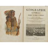 GEOGRAFIA L. Gregoire, Geographie generale. Un volume con incisioni a colori e in bianco e nero. Ed.