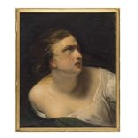 ITALIAN PAINTER, 19TH CENTURY MADDALENA (?) Oil on canvas, cm. 56 x 44 Lacquered frame PITTORE