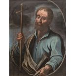 SOUTHERN ITALY PAINTER, 18TH CENTURY SAINT PHILIP SAINT JOHN A pair of paintings oil on canvas,