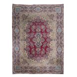 EXCEPTIONAL CARPET KIRMAN IMPERIALE, FIRST HALVES 20TH CENTURY with central medallion in blue and