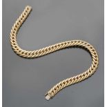 CHOKER in yellow gold 18 kts., to chain. Length cm. 40, weight gr. 59,40. GIROCOLLO in oro giallo 18