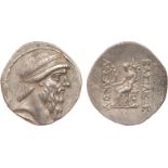 ANCIENT COINS, KINGS OF PARTHIA, Parthian Kingdom. Artabanos II (127/6 BC). Silver Tetradrachm, 16.