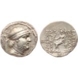 ANCIENT COINS, KINGS OF PARTHIA, Parthian Kingdom. Phraates II (132-127 BC). Silver Tetradrachm,