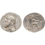 ANCIENT COINS, KINGS OF PARTHIA, Parthian Kingdom. Mithradates II (121-91 BC). Silver Tetradrachm,