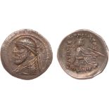 ANCIENT COINS, KINGS OF PARTHIA, Parthian Kingdom. Mithradates II (121-91 BC). Silver Drachm, 4.92g,