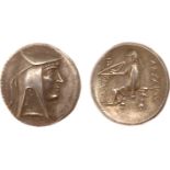 ANCIENT COINS, KINGS OF PARTHIA, Parthian Kingdom. Arsakes I (247-211 BC). Silver Hemidrachm, 2.09g,