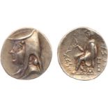 ANCIENT COINS, KINGS OF PARTHIA, Parthian Kingdom. Arsakes I (247-211 BC). Silver Drachm, 4.11g,