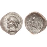 ANCIENT COINS, KINGS OF PARTHIA, Parthian Kingdom. Phraates II (132-127 BC). Silver Drachm, 3.69g,