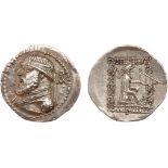 ANCIENT COINS, KINGS OF PARTHIA, Parthian Kingdom. Mithradates II (121-91 BC). Silver Drachm, 4.14g,