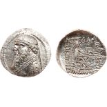 ANCIENT COINS, KINGS OF PARTHIA, Parthian Kingdom. Mithradates II (121-91 BC). Silver Drachm, 4.19g,