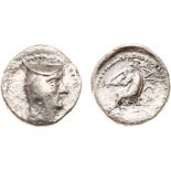 ANCIENT COINS, KINGS OF PARTHIA, Parthian Kingdom. Arsakes I (247-211 BC). Silver Obol, 0.50g.