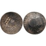 RUSSIAN COINS AND MEDALS, Alexei Mikhailovich, 1645-1676, Supremely Rare Jefimok on a Taler of