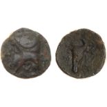 ANCIENT COINS, KINGS OF PARTHIA, Parthian Kingdom. Artabanos I (Arsakes II) (211-185 BC). Æ