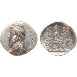 ANCIENT COINS, KINGS OF PARTHIA, Parthian Kingdom. Artabanos III (126-122 BC). Silver Drachm, 4.46g,