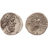 ANCIENT COINS, KINGS OF PARTHIA, Parthian Kingdom. Mithradates I (164-132 BC). Silver Drachm, 3.72g,