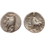 ANCIENT COINS, KINGS OF PARTHIA, Parthian Kingdom. Arsakes I (247-211 BC). Silver Drachm, 4.07g,