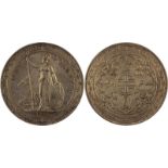 COINS, 錢幣, GREAT BRITAIN, 英國, Trade Coinage: Silver British Trade Dollar 英國貿易銀圓, 1934B (KM T5; Pr