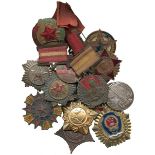 CHINA - MEDALS, 中國 - 紀念章, People’s Republic of China 中華人民共和國: Medals and Badges (13), various base