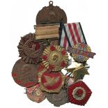 CHINA - MEDALS, 中國 - 紀念章, People’s Republic of China 中華人民共和國: Medals and Badges (13), various base