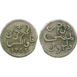 COINS, 錢幣, INDONESIA – JAVA, 印度尼西亞 - 爪哇: Silver Rupee, 1765, mintmark 1, curved “7”, open “6” (KM