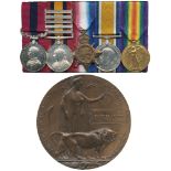 MILITARY MEDALS, A Collection of Medals relating to the Loyal North Lancashire Regiment or the Loyal