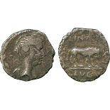 A COLLECTION OF ROMAN IMPERATORIAL COINS, PROPERTY OF A GENTLEMAN, Mark Antony, Silver Quinarius,