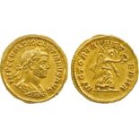 THE ALFRED FRANKLIN COLLECTION OF ANCIENT COINS, ROMAN GOLD, Diocletian (AD 284-305), Gold Aureus,