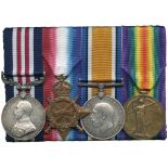 MILITARY MEDALS, A Collection of Medals relating to the Loyal North Lancashire Regiment or the Loyal