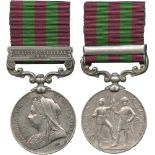 MILITARY MEDALS, Campaign Medals & Groups, INDIA MEDAL, 1895-1902, single clasp, Relief of Chitral