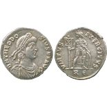 THE COLLECTION OF A CLASSICIST, ANCIENT COINS, Theodosius I (AD 379-395), Silver Miliarense, mint of