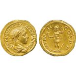 THE ALFRED FRANKLIN COLLECTION OF ANCIENT COINS, ROMAN GOLD, Severus Alexander (AD 222-235). Gold