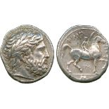 ANCIENT GREEK COINS, Kingdom of Macedon, Philip II (359-336 BC), Silver Tetradrachm, mint of