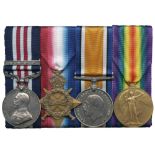 MILITARY MEDALS, A Collection of Medals relating to the Loyal North Lancashire Regiment or the Loyal