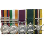 MILITARY MEDALS, A Collection of Medals relating to the Loyal North Lancashire Regiment or the Loyal