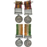 MILITARY MEDALS, Campaign Medals & Groups, A Boer War and Great War Group of 5 to The Royal Field