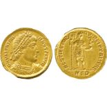 THE COLLECTION OF A CLASSICIST, ANCIENT COINS, Valentinian I (AD 364-375), Gold Solidus, mint of