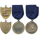 MILITARY MEDALS, Miscellaneous, Arethusa & Chichester Training Ship, Silver 18 Months Service Medal,