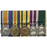 MILITARY MEDALS, A Collection of Medals relating to the Loyal North Lancashire Regiment or the Loyal