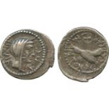 A COLLECTION OF ROMAN IMPERATORIAL COINS, PROPERTY OF A GENTLEMAN, Octavian & Mark Antony, Silver